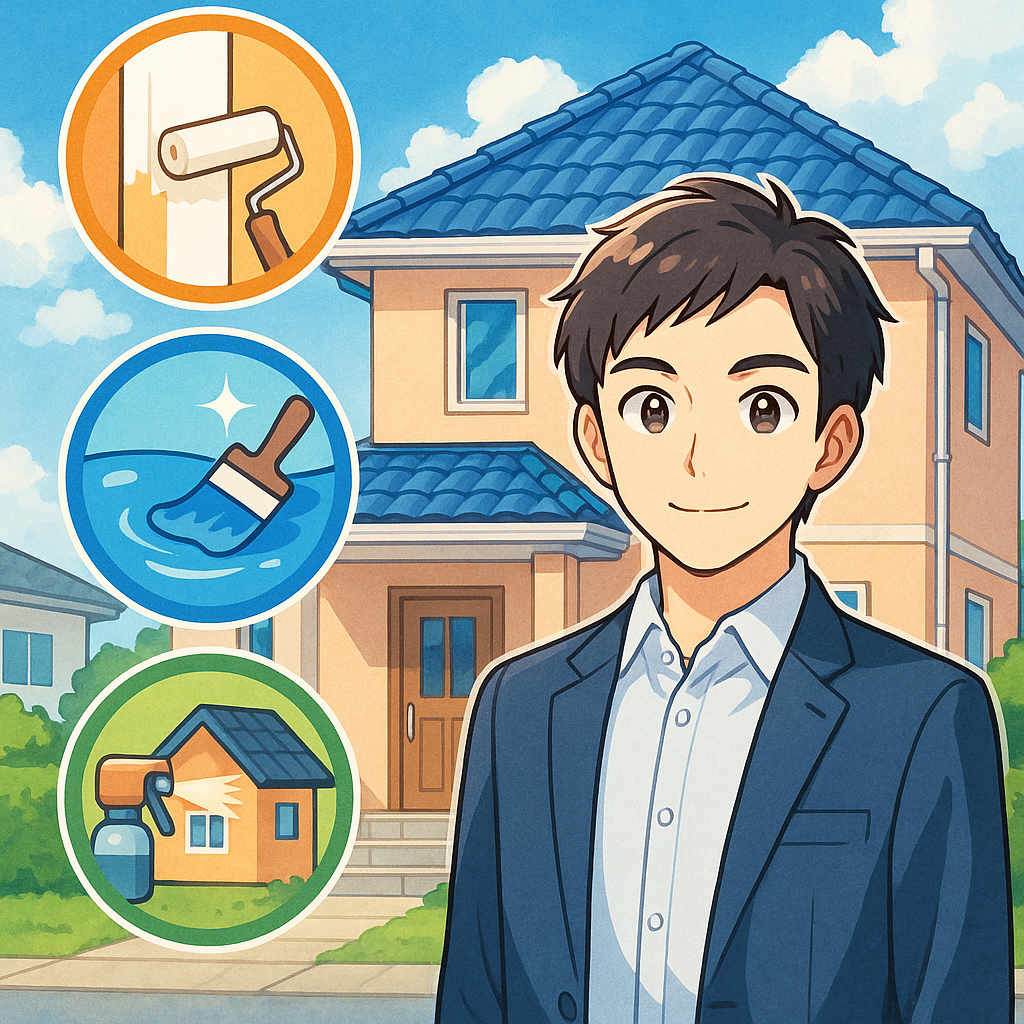 松山市の外壁塗装・防水工事・屋根塗装『3つの安心』を大切に