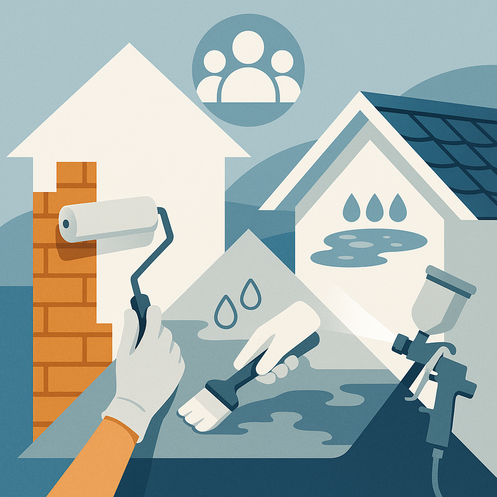 株式会社代木塗装工業の外壁塗装・防水工事・屋根塗装『3つの安心』