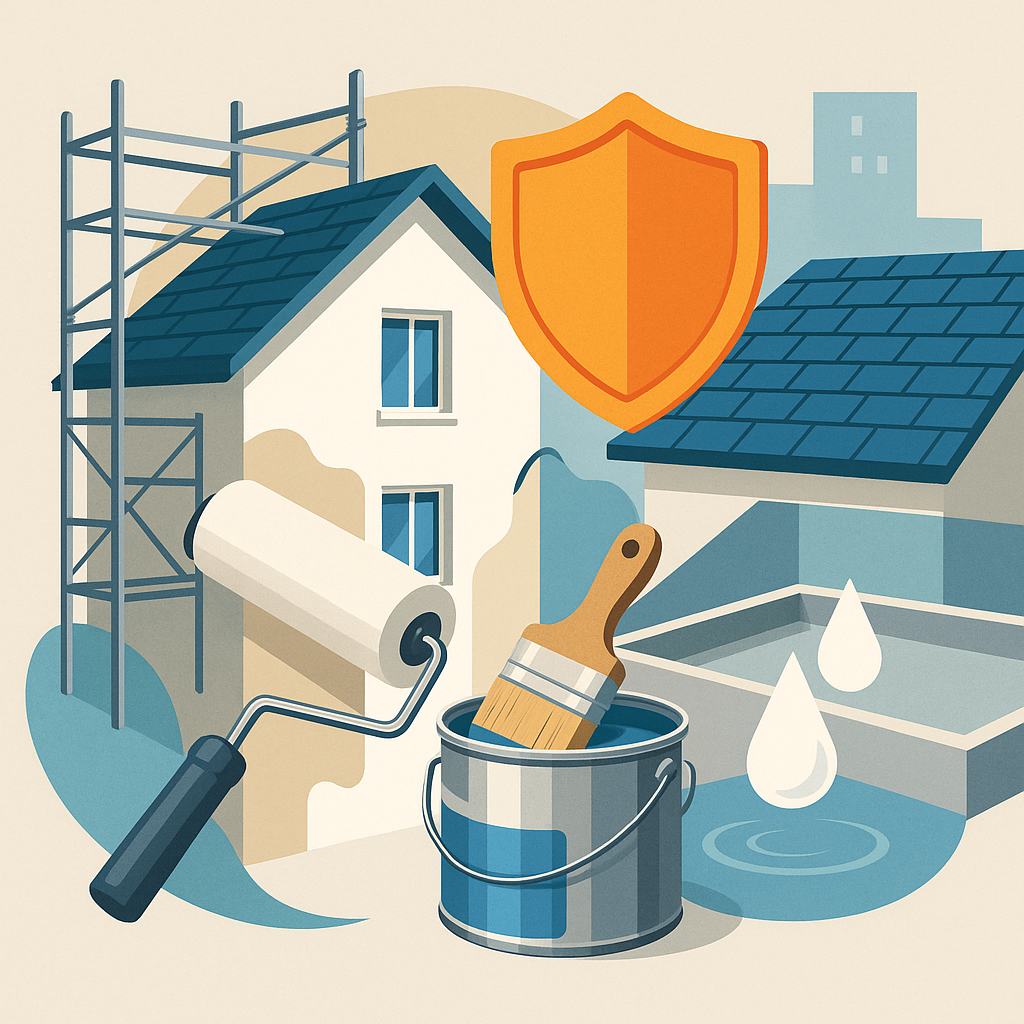 外壁塗装・防水工事・屋根塗装『3つの安心』の株式会社代木塗装工業