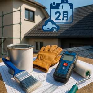 松山市の外壁塗装・防水工事・屋根塗装は2月の点検が安心