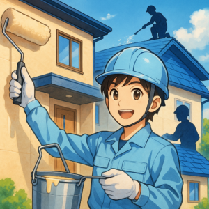 3部位で備える外壁塗装・防水工事・屋根塗装