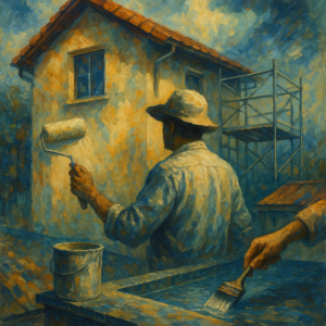 松山市北久米町で備える6月の外壁塗装・防水工事・屋根塗装