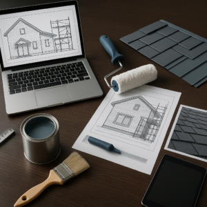 梅雨前の外壁塗装・防水工事 株式会社代木塗装工業の勘所