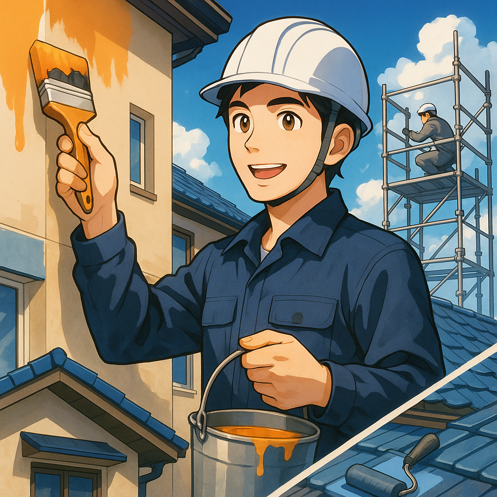 松山市の外壁塗装・防水工事は「3つの安心」の株式会社代木塗装工業